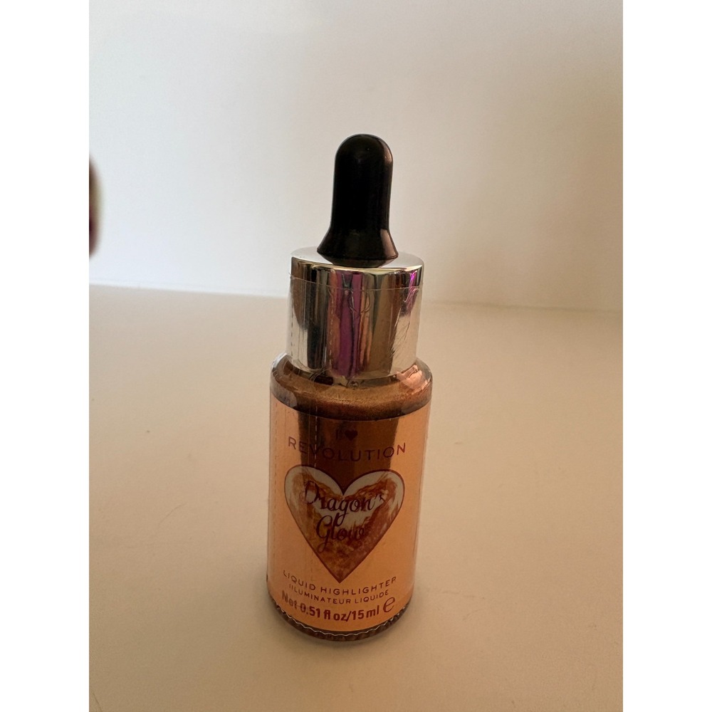 I Heart Revolution Dragon Glow Fantasy Liquid Highlighter Bronze 0.51‎ fl oz NEW